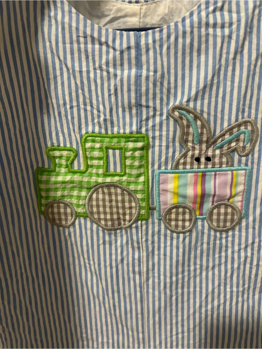 LIL CACTUS Bunny Train Romper